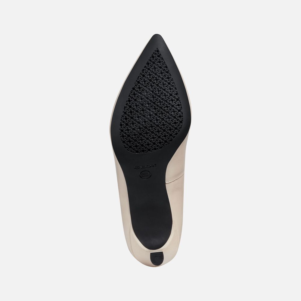 Geox Bayan Stiletto Ayakkabı Bej Rengi - Bibbiana - RDU-347269
